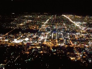 spokane at night Why they call it "Spok-a-Vegas"